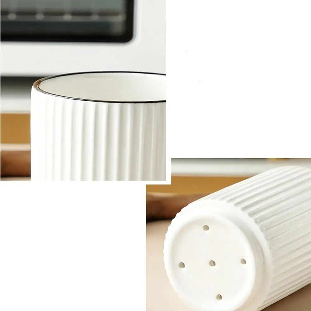 Керамический держатель для посуды глубокий и стабильный очень большой кухонный