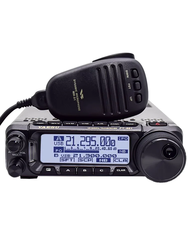YAESU оригинальный FT-891 HF/50 МГц полнорежимный портативный трансивер 100 Вт