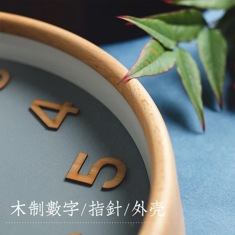 Лофт ретро деревянные настенные часы современный дизайн гостиная механизм