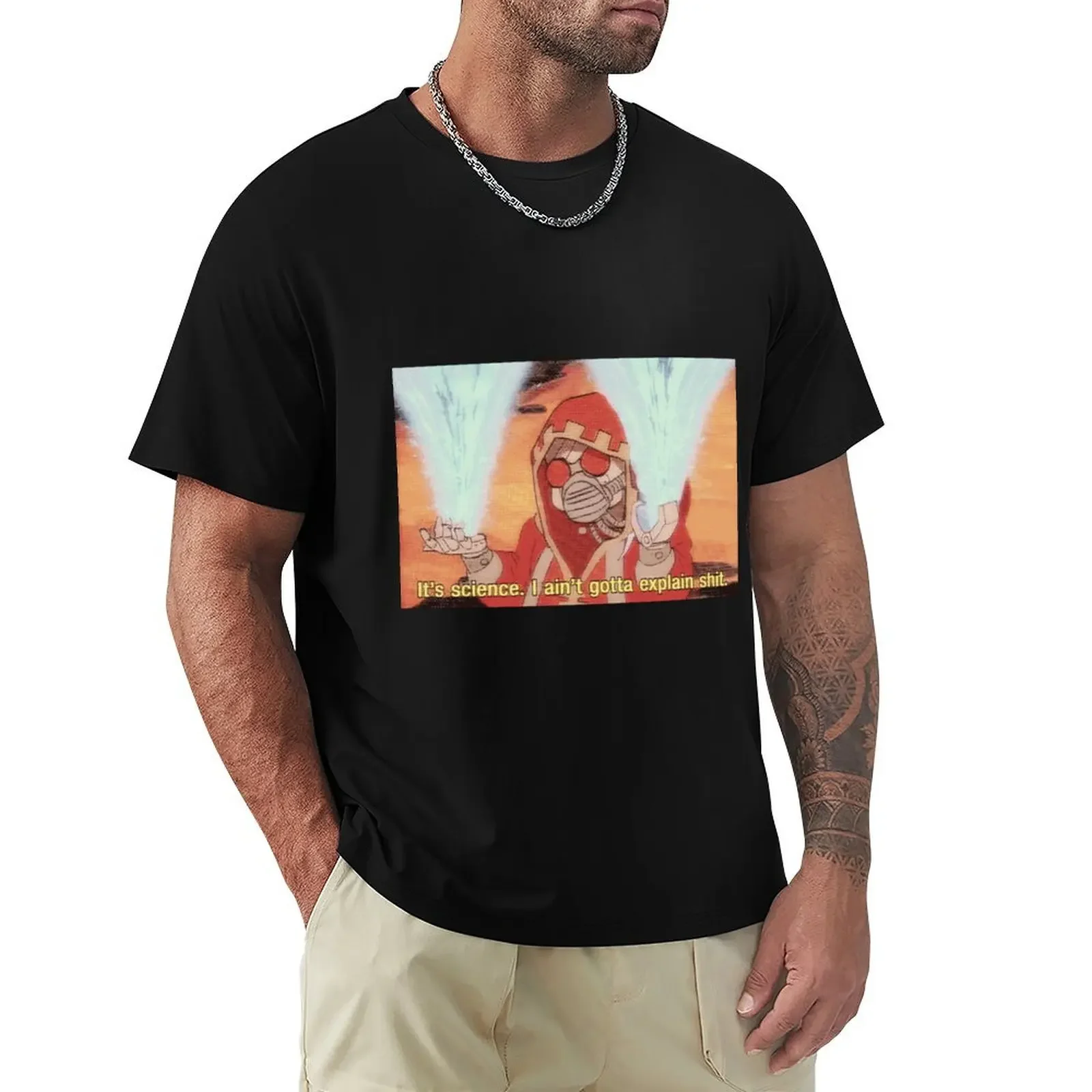 Футболка Mechanicus с мемми 80-х мужская футболка быстросохнущая большого размера