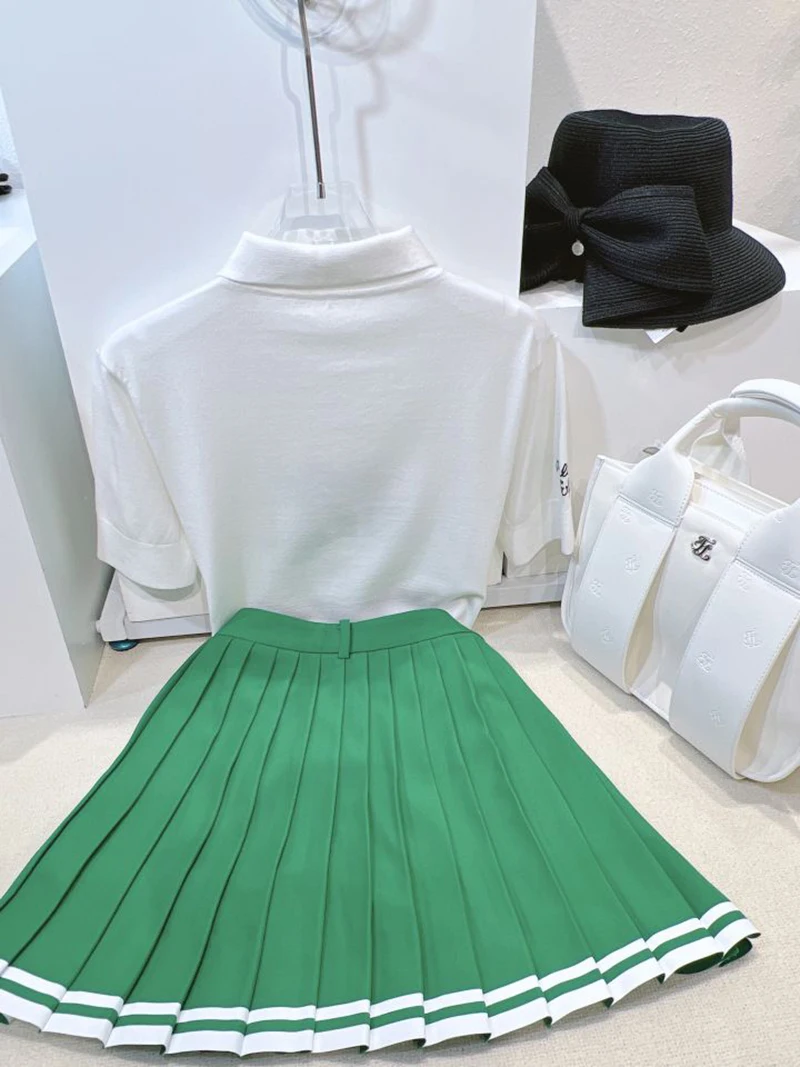 Golf Women's Short Sleeve T-Shirt 2022 Summer Quick DryIng 4012