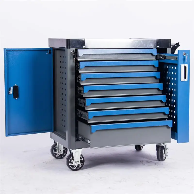 Столешница для инструментов автомобильная из нержавеющей стали семиуровневый