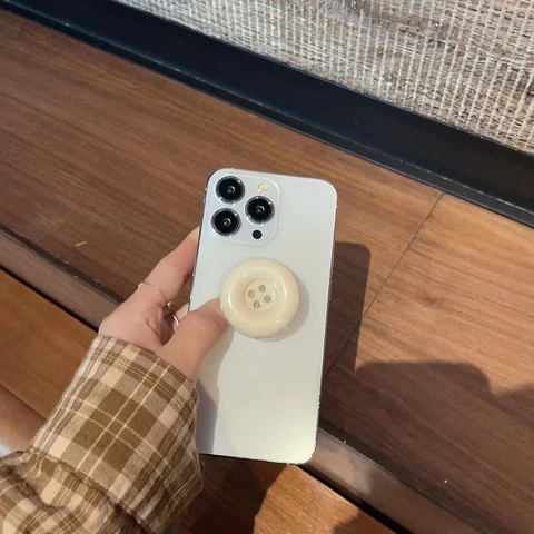 Корейский 3D милый кронштейн с конфетными кнопками, ручка для телефона, держатель Tok Griptok, кольцо для iPhone 16, аксессуары, подставка для телефона, держатель, кронштейн