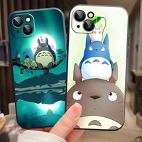 japan anime totoro miyazaki phone case for apple iphone 13 12 11 pro 12 13 mini x xr xs max se 6 6s 7 8 plus funda coque