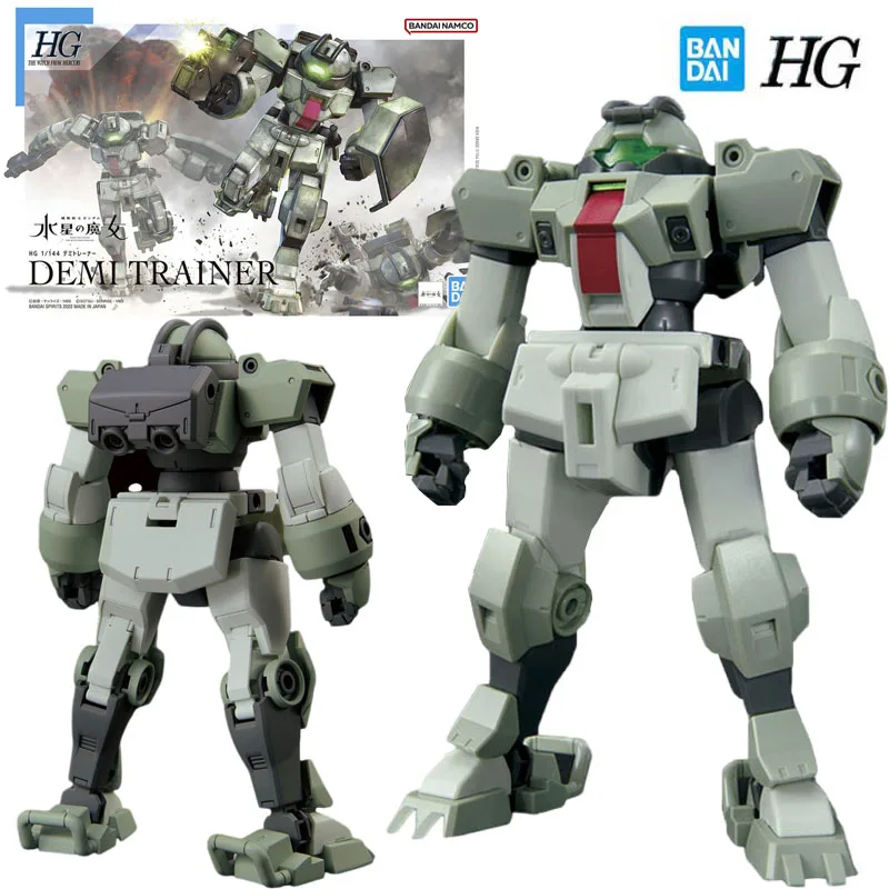 

Подлинная модель Bandai серии Gundam HG, набор для гаража 1/144, аниме фигурка, Деми тренировочная фигурка Gundam для мальчиков, экшн-сборка, игрушка, Коллекционная модель