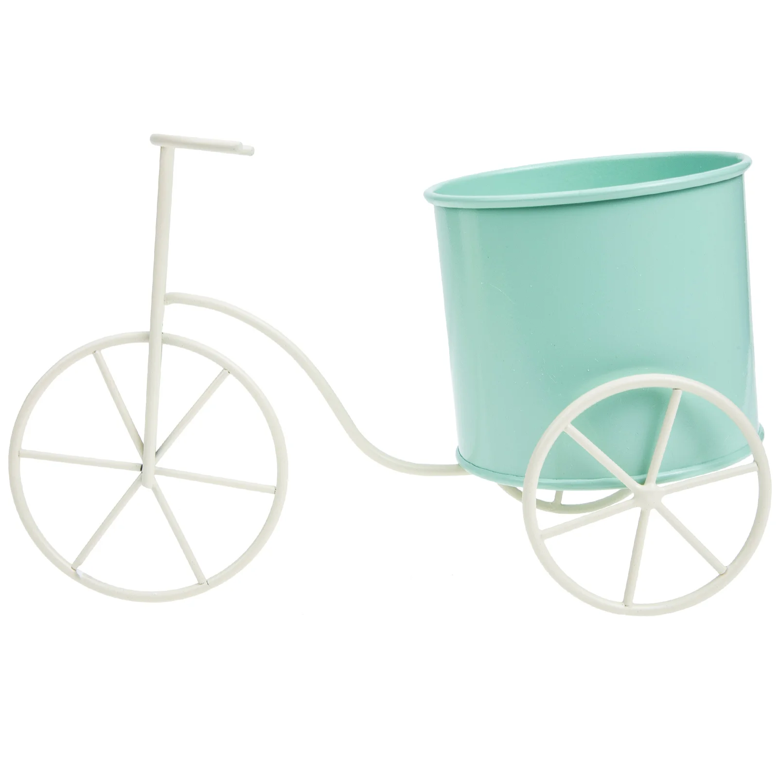 

Flower Stand Pot Bucket Bike Planter Holder Pen Metal Iron Desktop Flowerpot Indoor Brush Buckets Cosmeticscorner Wedding