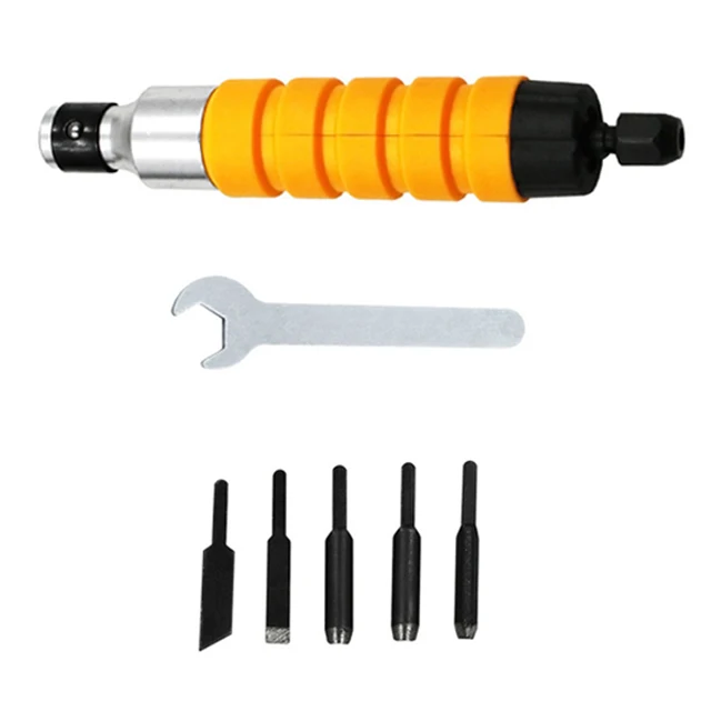 

7pcs/set Carving Tool Set Electric Woodworking Carving Chisel For Engraving Ebony Wood Furniture Antique Floor Potted Plant