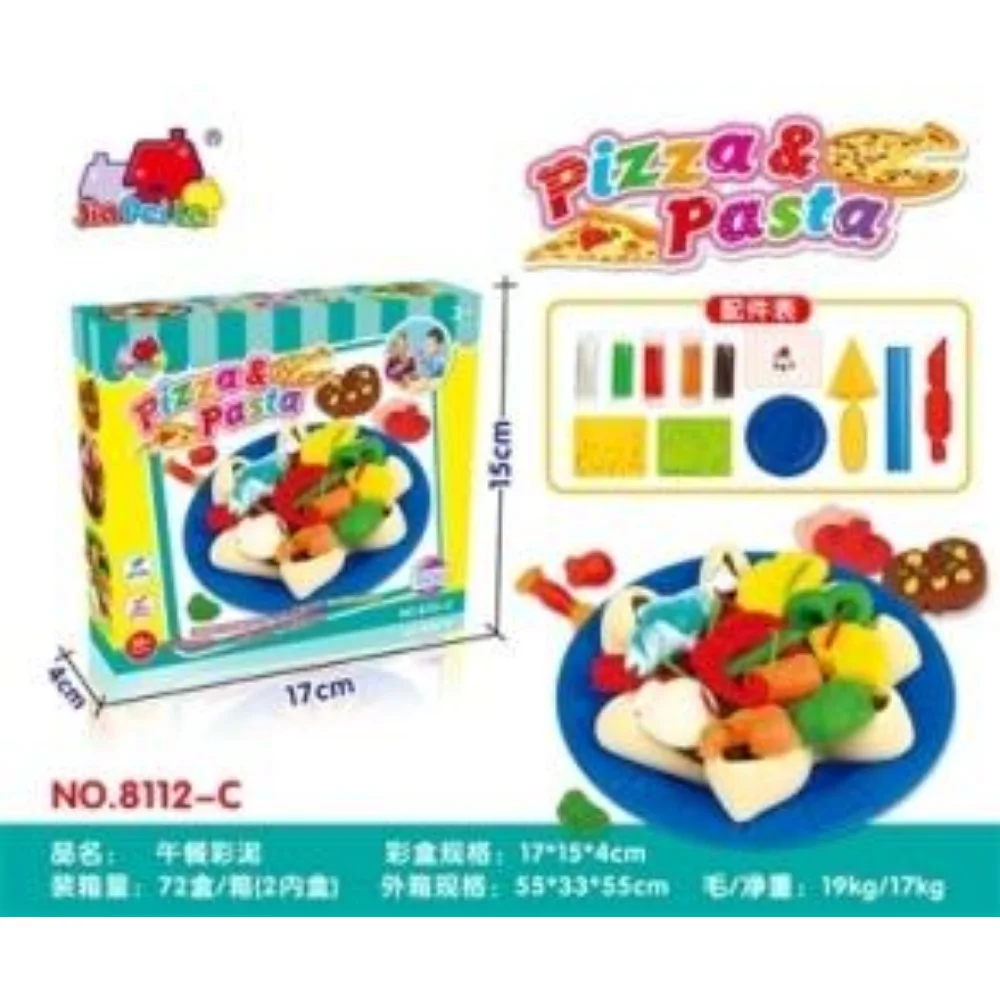 

3D Playdough Baby Clay Toy for Kids Light Plasticine Modeling Develop Children's Creativity and Imagination