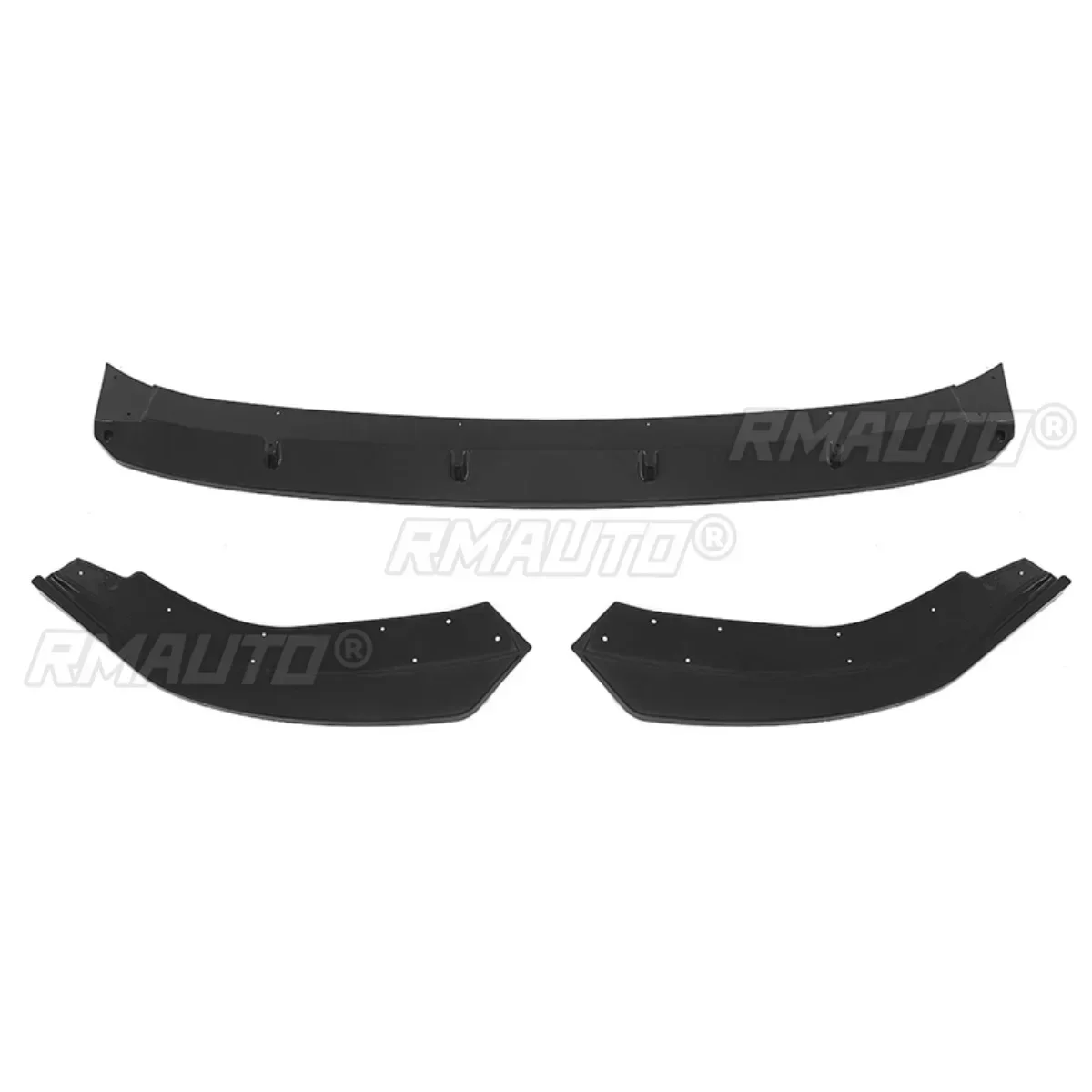 Для VW Golf MK8 Pro GTI R-Line 2021-2024 комплект кузова спойлер переднего бампера вид из