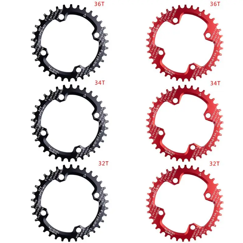 

Positive and Negative Tooth Change Sprocket Wheel Single Speed Disc 104BCD 32T 34T 36T