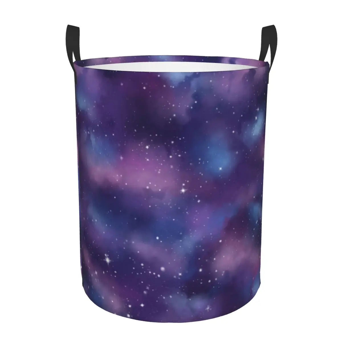 

Folding Laundry Basket Galaxy Background Dirty Clothes Toys Storage Bucket Wardrobe Clothing Organizer Hamper