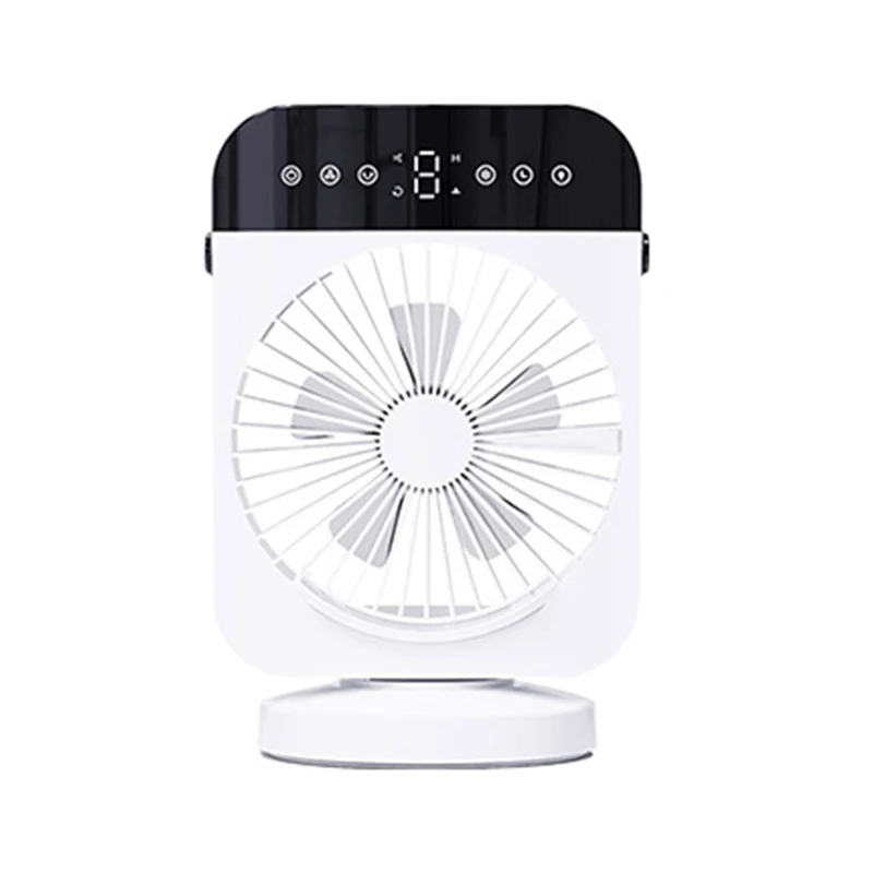 

Portable Air Conditioner Desktop Cooling Fan Personal Air Cooler Low Noise Mini Ventilation Fan for Indoor Outdoor 2022 New