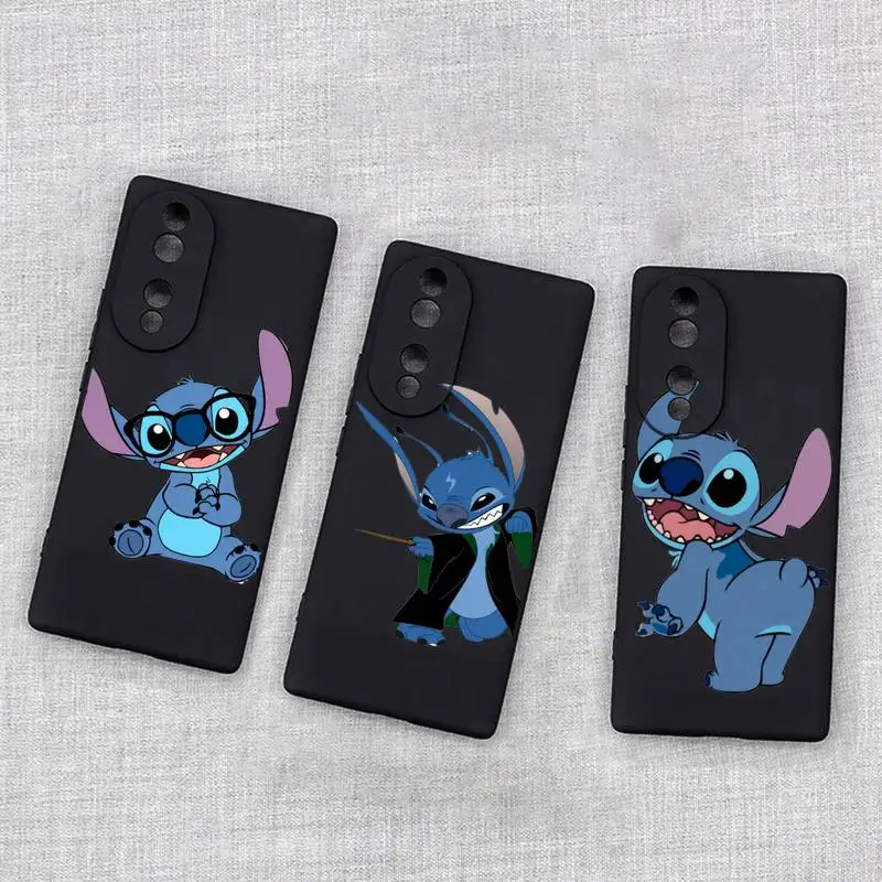 

Disney Stitch Phone Case For Huawei Honor 70 60 50 30 20 10 9 X 9X V30 Pro Lite View Cover