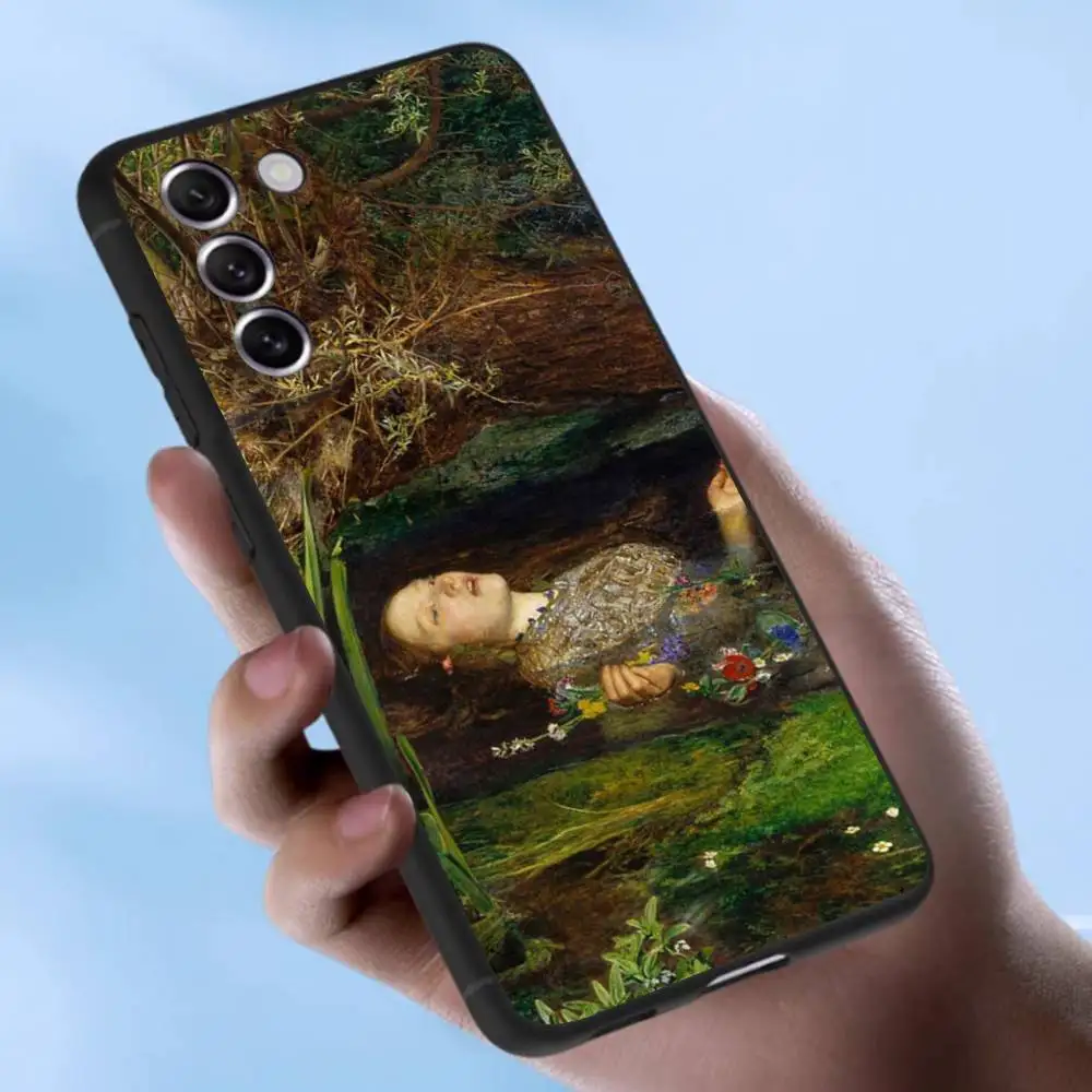 Фото Чехол с рисунком эпохи Возрождения для Samsung Galaxy Case S25 S23 S22 S21 S30 S20 S10 Ultra Plus FE Мягкий чехол из ТПУ №3