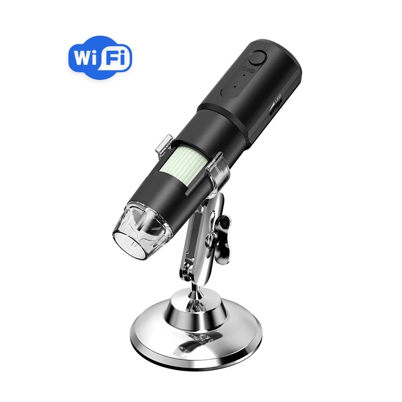 

Cheap WiFi Wireless Handheld USB HD 1000X 720P Jewelers Digital Laboratory Optical Microscope Price