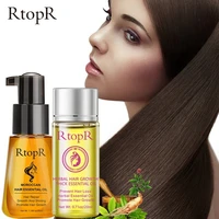 moroccan hair essential oil herbal hair growth thick essential oil set anti hair loss hair care nourishing luster big set