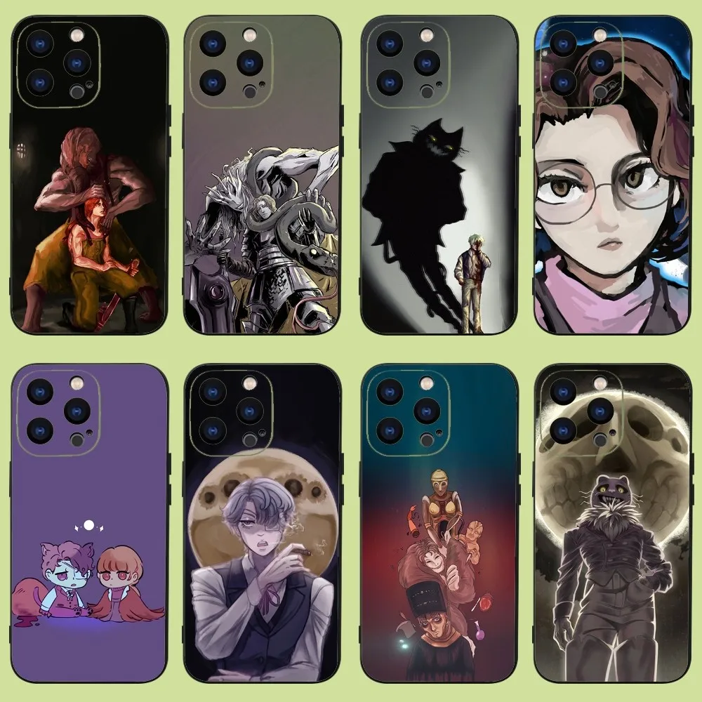 Чехол для телефона с принтом игры страх и голод iPhone 15 14 13 12 11 Plus Pro Max XR XS X 7 8 SE Mini