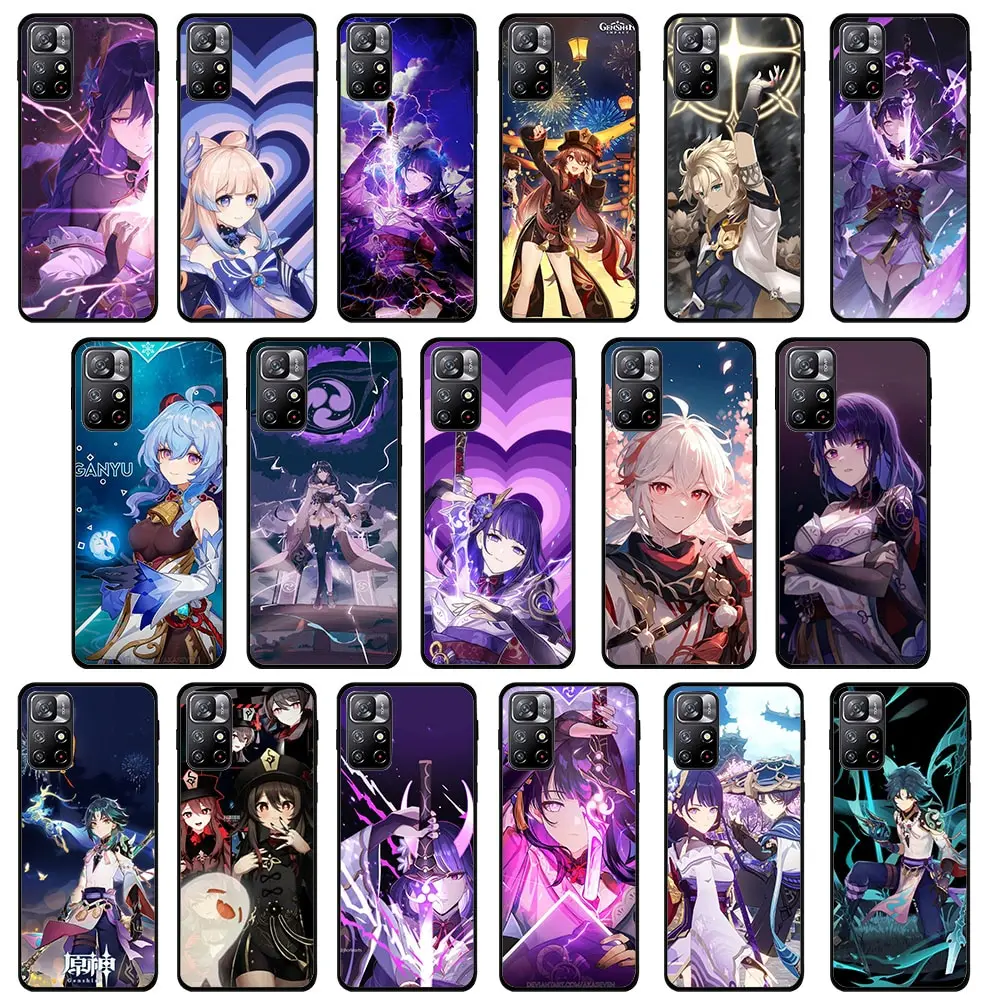 RK-30 Genshin силиконовый чехол для Huawei Nova 5T Y5P Y6 Y6S Y6P Y7 Y7A Y9 Y9A Y89 Y8S Y9S Prime