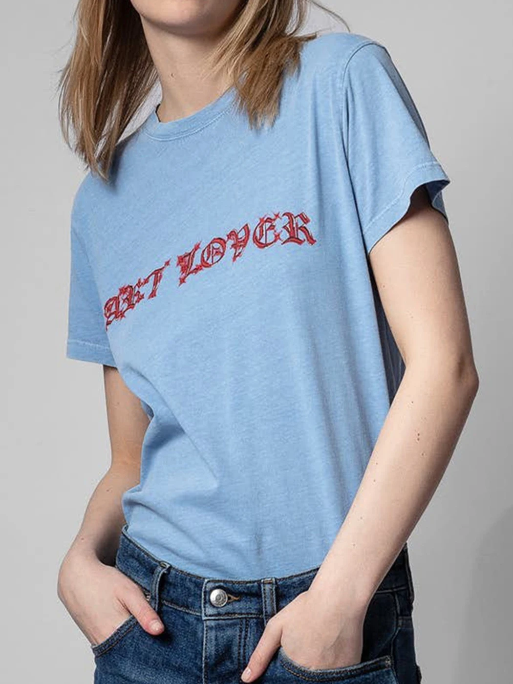 

Letter Print Strass T-Shirt Women Summer High Quality Cotton Casual Tee Shirt Luxury Fashion 2022 Summer Tees Tops Femme