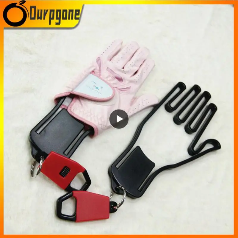 

Аксессуары для гольфа, держатель для перчаток желтого и красного цвета