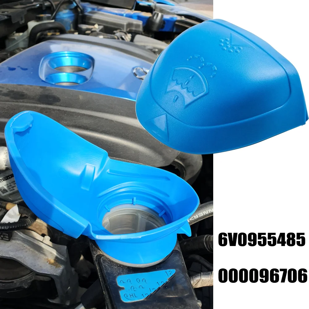 

Universal Windshield Wiper Washer Fluid Lid Reservoir Tank Bottle Cover Cap For VW Skoda Audi Chevrolet Kia 000096706 6V0955485