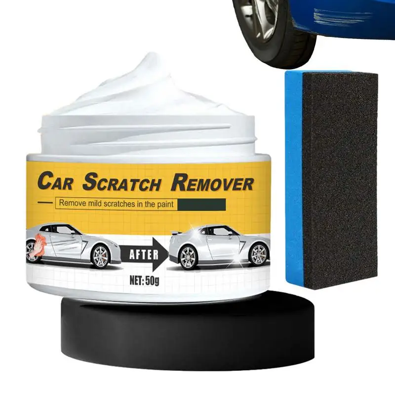 

Car Scratch Remover Paste Heavy Duty Car Wax Solid For Cars Car Scratch Repair Paste Creates A Deep Dazzling Shine Removes Deep