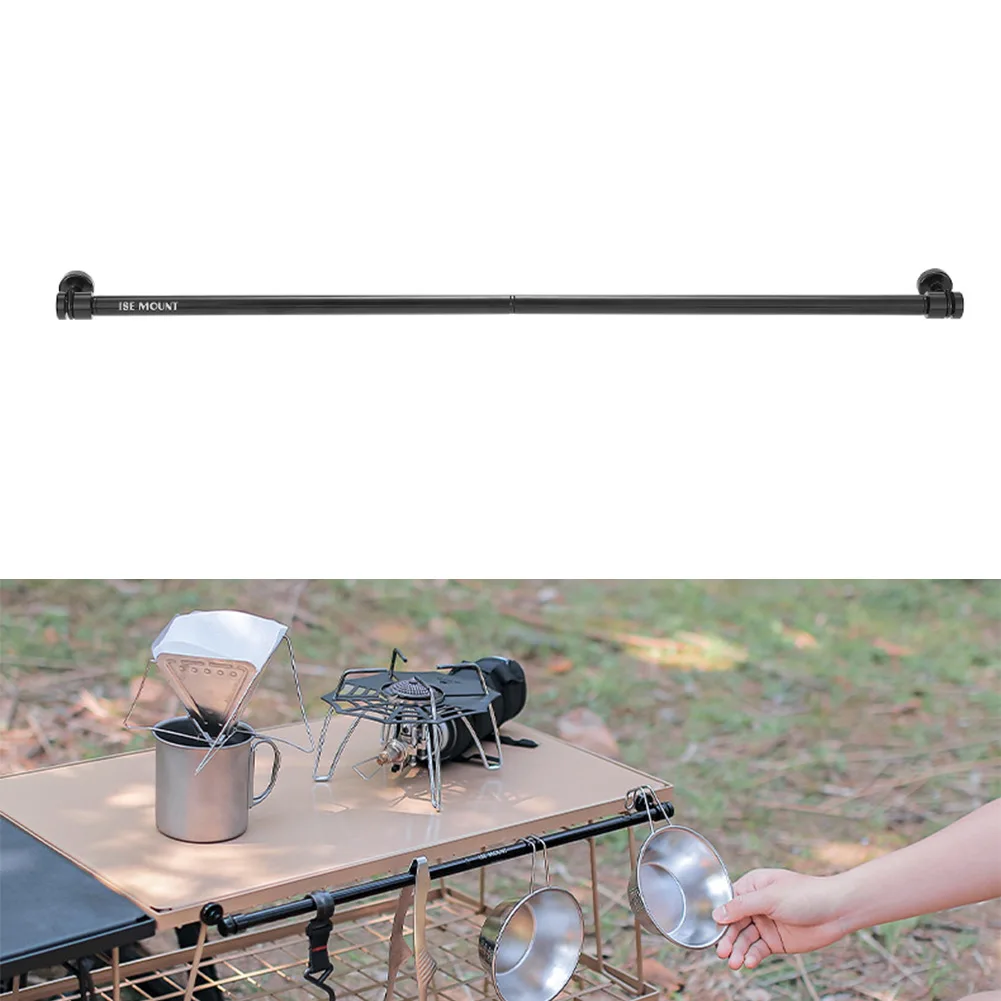 

1pc Outdoor Tool Magnetic Hanging Rack Storage Bracket Tableside Tableware Storage Hook Organizer Camping Hiking Picnic Supplies