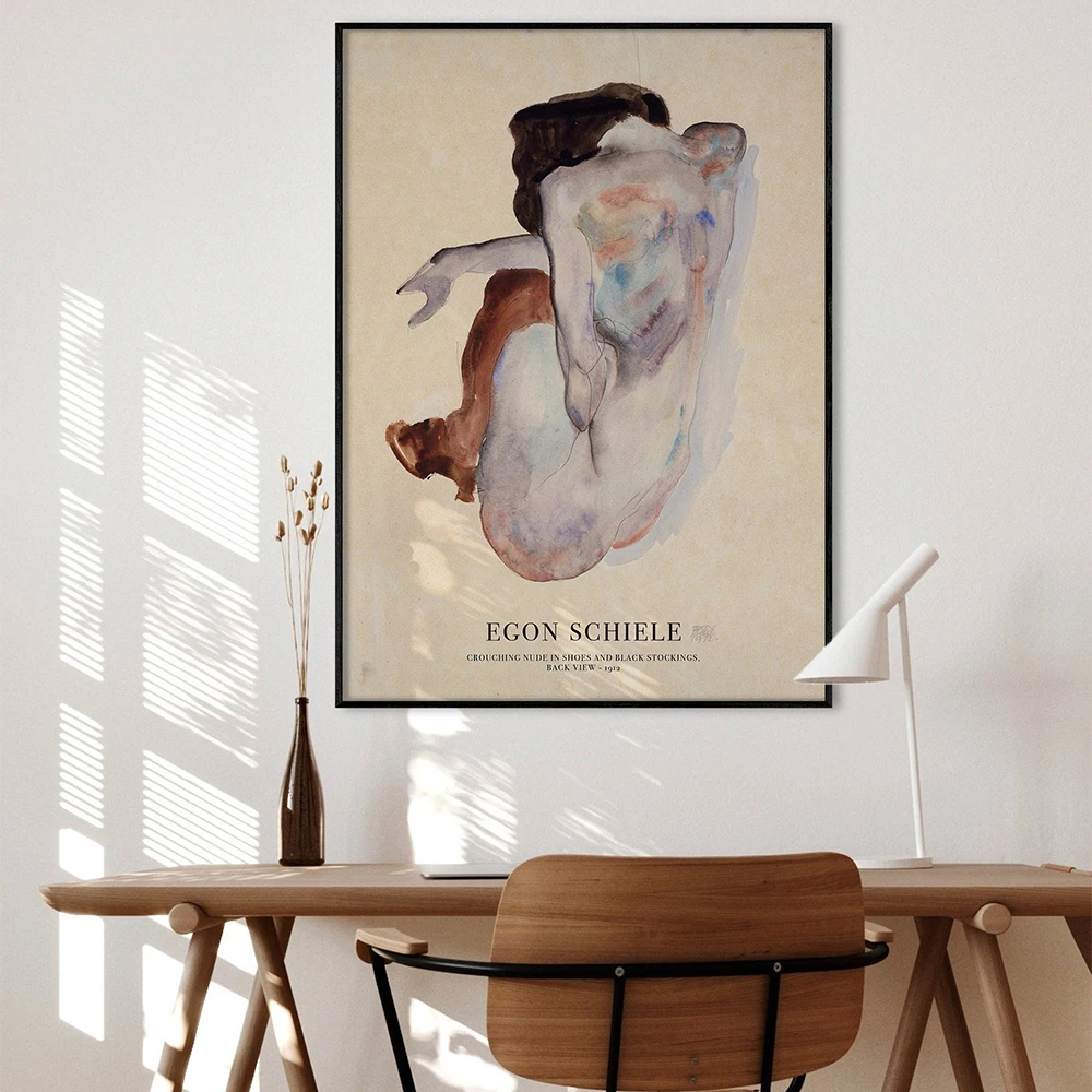 

Abstract Woman Body Art Poster Wall Loft Decor Canvas Painting Frameless Pictures for Living Room Interior Decor