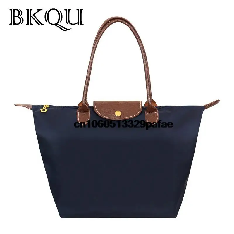 

Oxford cloth mother bag large capacity dumpling bag folding bag single shoulder bag large bag nylon women's BAG canvas bag 2022