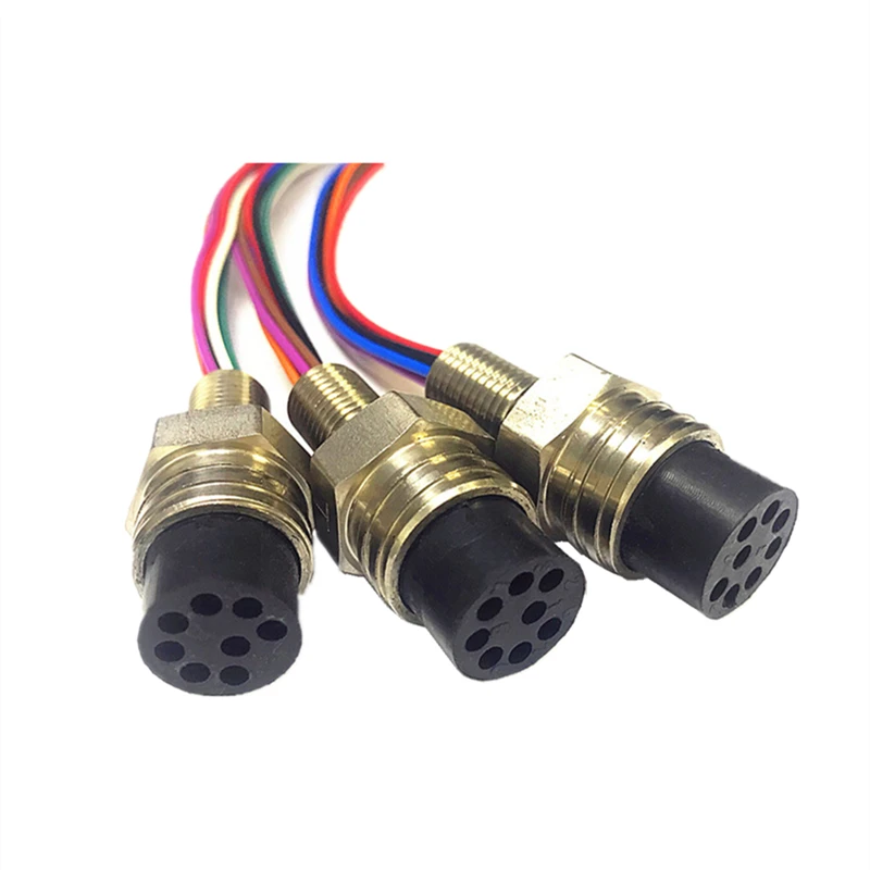 

Marine Pluggable Connectors Wet Cable Micro 8Pin MCBH8F Subconn Bulkhead Underwater Connector Socket for Deepsea ROV