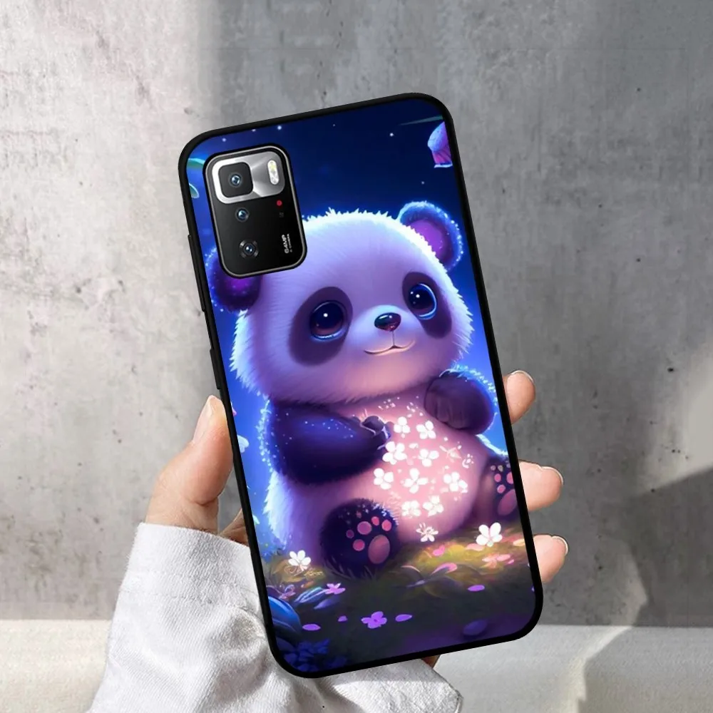 Чехол для телефона Lovely Panda Redmi Note 4X5 A 6 7 8 T 9 9S 10 11 11S 11Epro Poco M3 pro