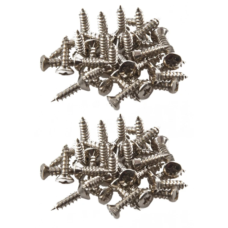 

60 шт., винты для электрогитары Tele