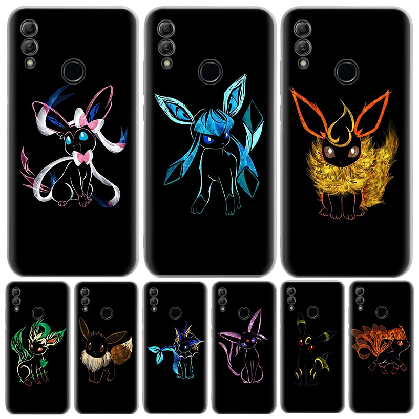 

Anime Pokemon Eeveelution For Huawei P Smart Z Y5 Y6 Y7 Y9S 2019 Honor 10 Lite Phone Case 8A Pro 8S 8X 9X 7X 7A 9 20 1020i Cover