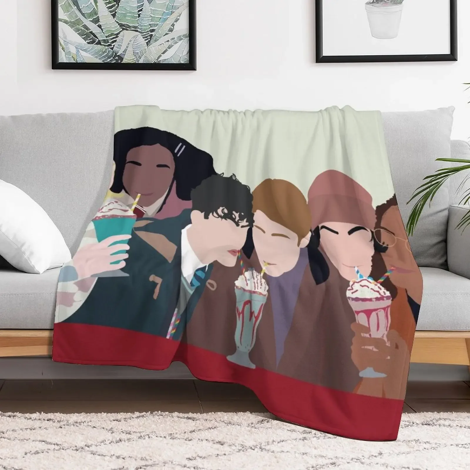 минимальное одеяло heartstopper Gang тяжелое для сна волосатые мягкие большие одеяла