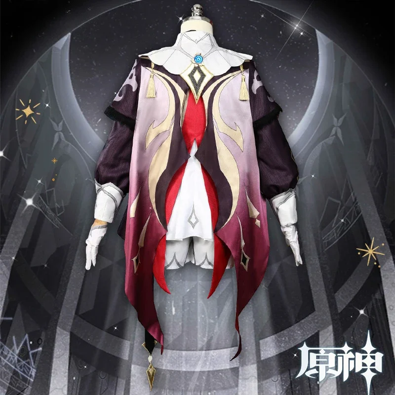 

Game Genshin Impact Dahlia Cosplay Costume Full Set Mondstadt City Vampire Costume For Men High Quality