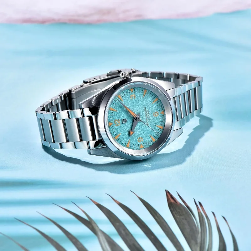 PAGANI DESIGN 2024 Новые роскошные модные кварцевые часы 38 мм PD1793 VK31 Механизм с