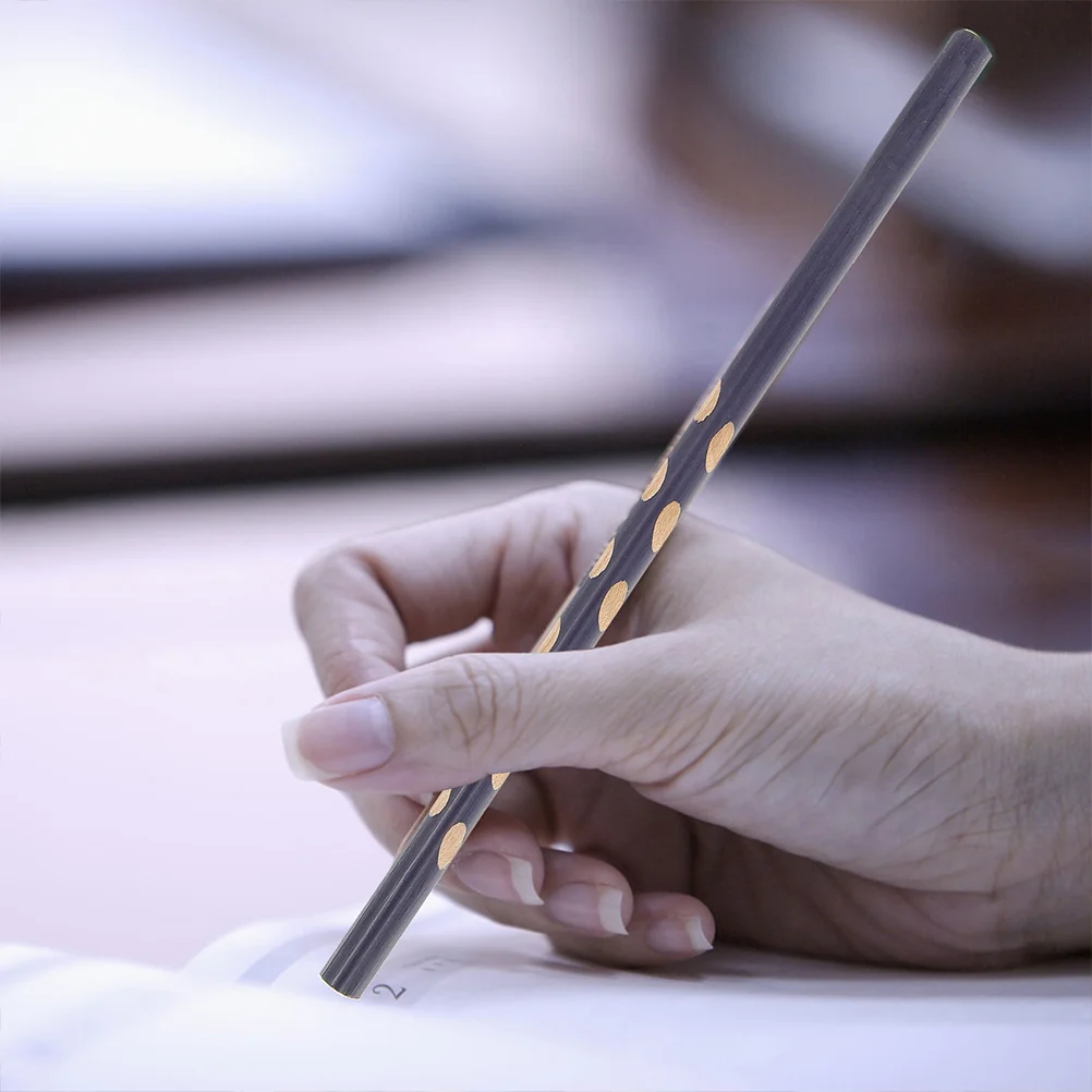 

Examination Pencils Primary Sketch Daily Graphite School Pens Smooth Writing Lovely Hole