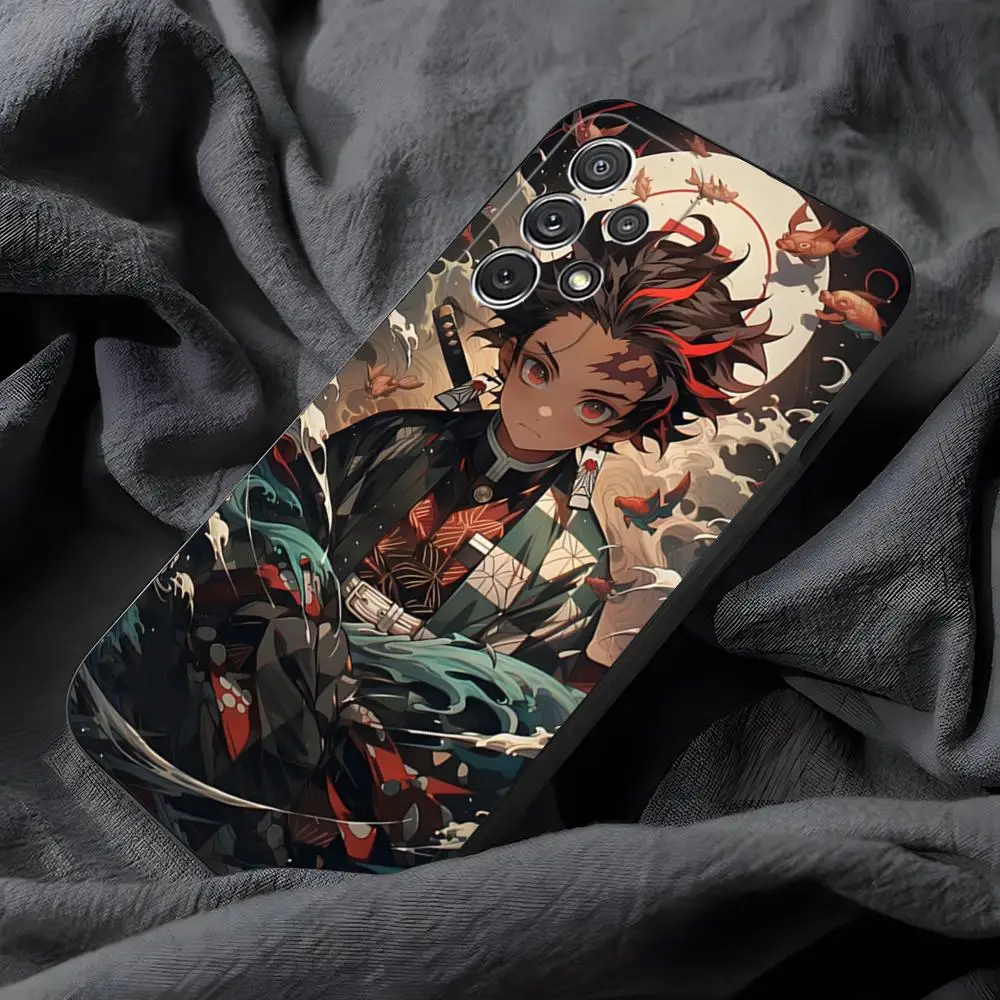 Милый чехол для телефона с аниме рассекающим демонов Samsung Galaxy S10 S22 S23 S20 S30 S21 S7 S9 S8 Pro