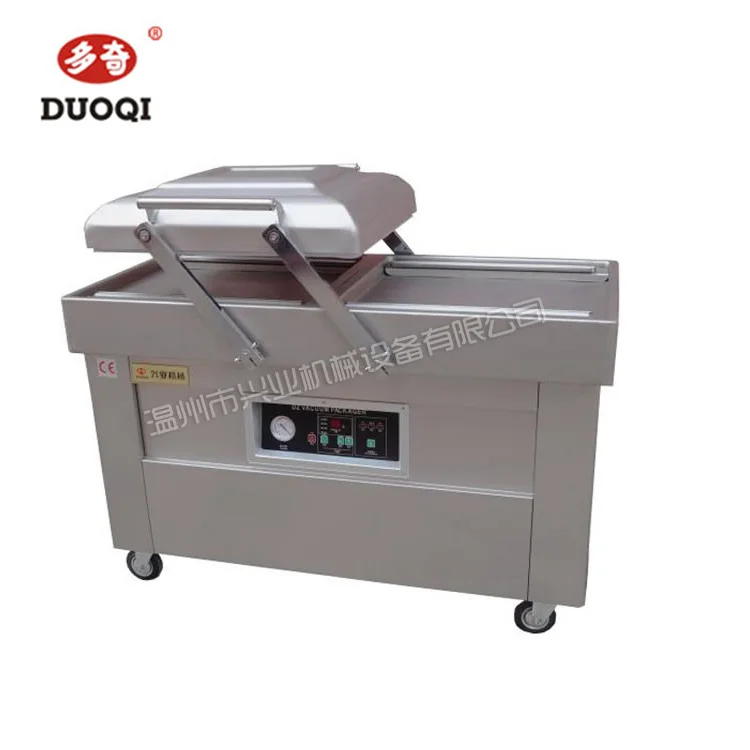 DUOQI DZ(Q)-400/2SBII двухкамерная вакуумная упаковочная машина из нержавеющей стали
