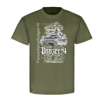 armoured cars iv tank 4 pzkpfw iv picture drawing commander tshirt mens summer cotton o neck short sleeve tshirt size s 3xl