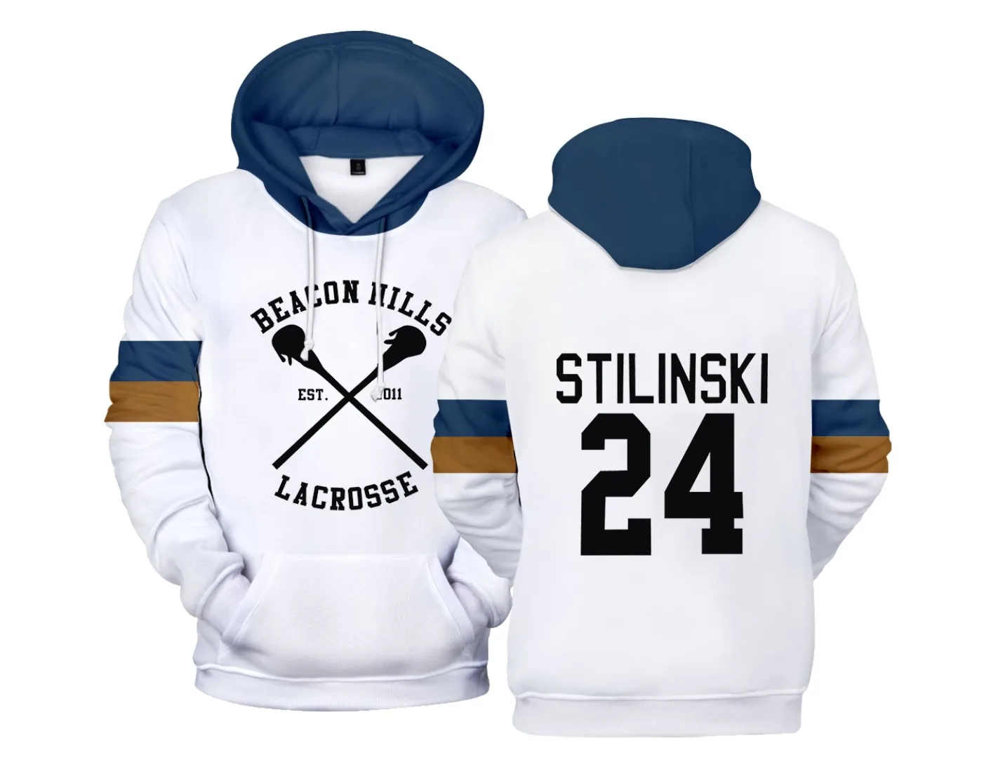 Толстовка с капюшоном Teen Wolf уличная одежда унисекс женские и мужские толстовки