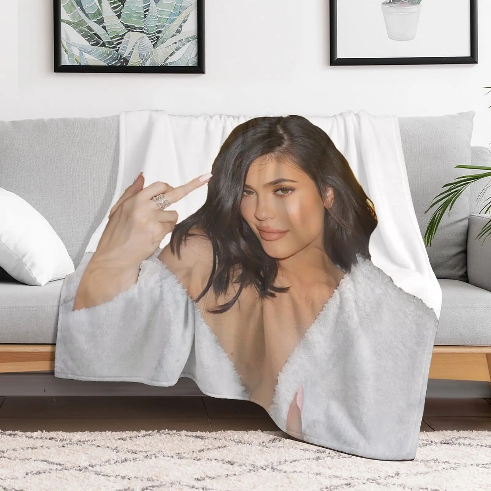 Одеяло Kylie Jenner Furrys покрывала для кровати одеяла