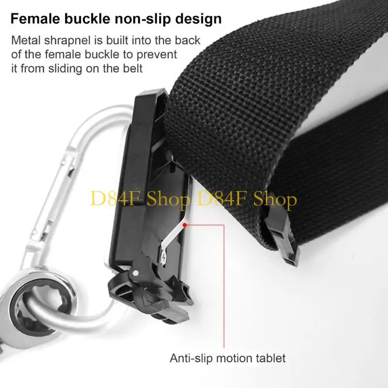 

D84F Регулируемый ременье для ремня Электрический бурильный зажимной крючок для инструмента беспроводного бури