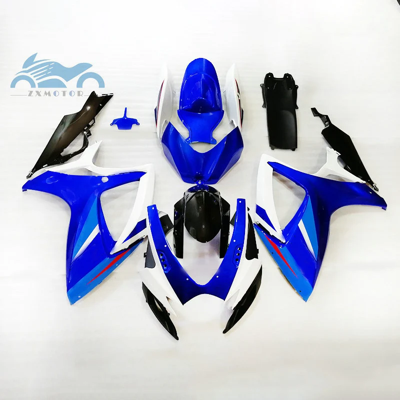 Набор обтекателей для мотоциклов SUZUKI 06 07 K6 GSXR600 R750 GSXR 750 2006 2007 синий белый набор |