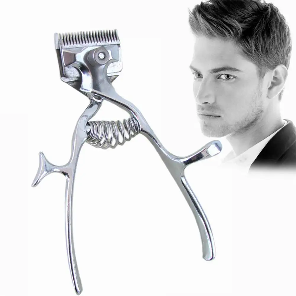 

Manual Hair Clipper Haircut Hand Old Fashion Push Low Noise Vintage Hair Trimmer Kit Scissors Man Grooming Scissors Barber Accor