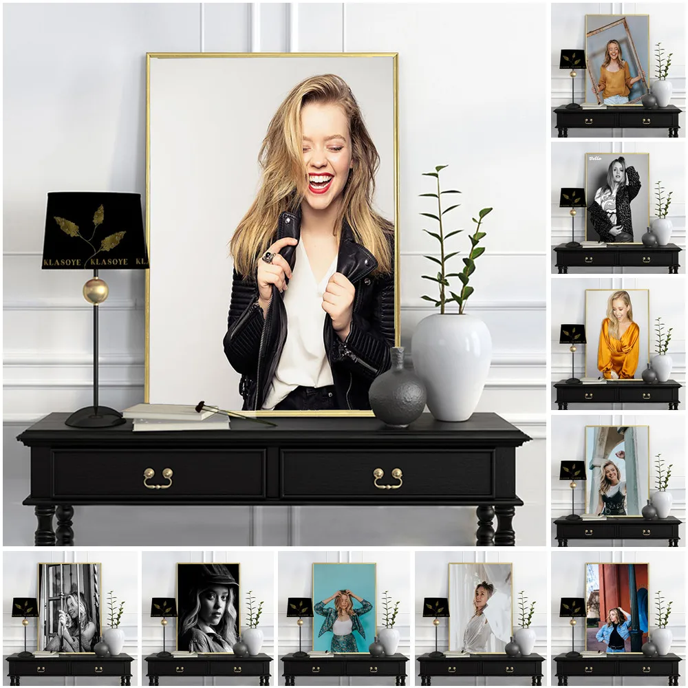 

Jade Pettyjohn Actress Poster Star Photo Wall Picture Beautiful Woman Art Print Canvas Painting Modern Living Room Home Decor