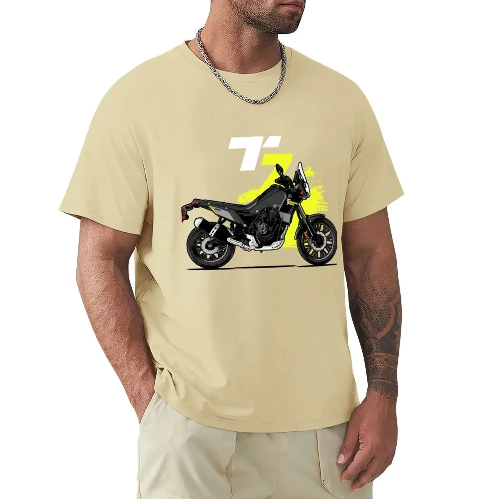 Летние винтажные футболки большого размера с графическим рисунком мужские новые