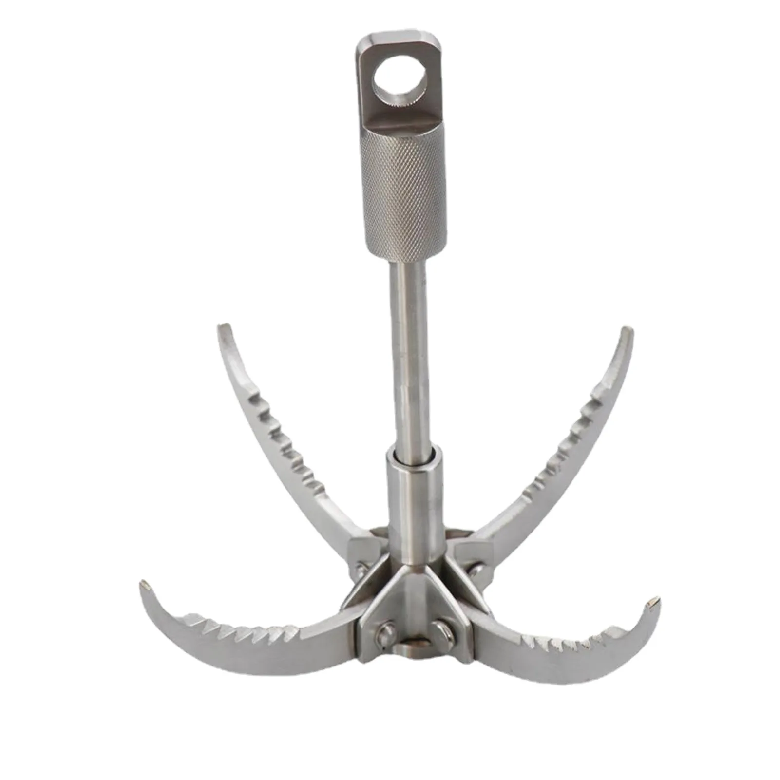 

Survival Grappling Hook 4 Folding Claw Stainless Steel Grappling Hook Multifunctional Grapple Hook Heavy Duty Outdoor Camping