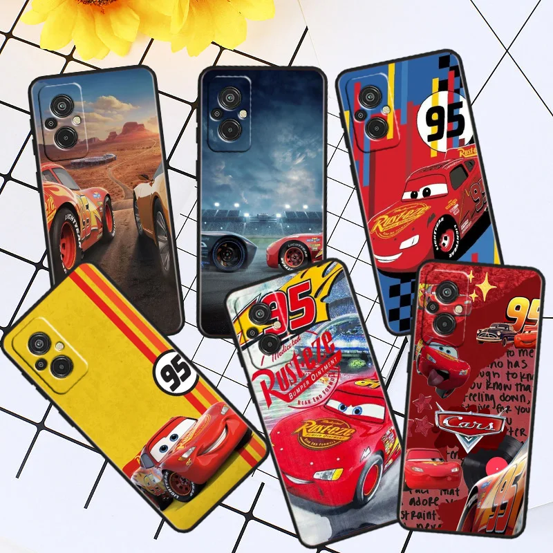 

Cars Animation Cute Phone Case For Xiaomi Redmi K60E K60 K50G K50 K40S K40 K20 S2 6A 6 5A 5 Pro Ultra Black Soft Cover