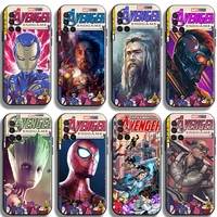marvel comics phone cases for samsung a51 5g a31 a72 a21s a52 a71 a42 5g a22 4g a22 5g a20 a32 5g a11 shell back cover coque